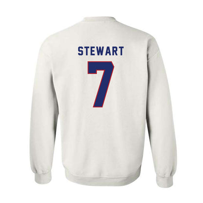 American - NCAA Women's Volleyball : Maddy Stewart - Crewneck Sweatshirt-1