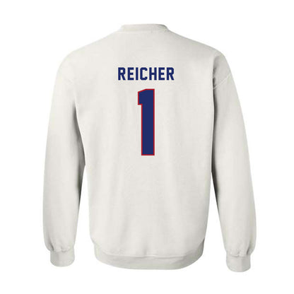 American - NCAA Women's Field Hockey : Jordan Reicher - Crewneck Sweatshirt-1