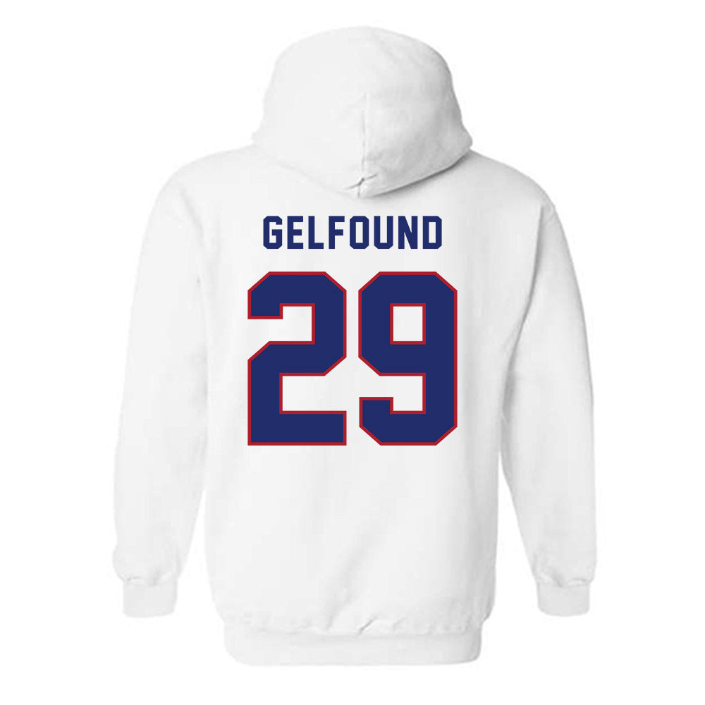 American - NCAA Women's Lacrosse : Amanda Gelfound - Hooded Sweatshirt-1