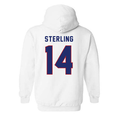American - NCAA Women's Volleyball : Elise Sterling - Hooded Sweatshirt-1
