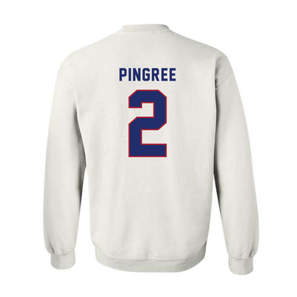 American - NCAA Women's Basketball : Ellie Pingree - Crewneck Sweatshirt-1