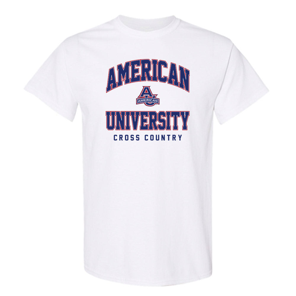 American - NCAA Men's Cross Country : Zack Zerbe - T-Shirt-0