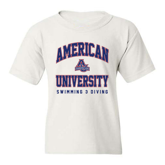 American - NCAA Women's Swimming & Diving : Madison Stover - Youth T-Shirt-0