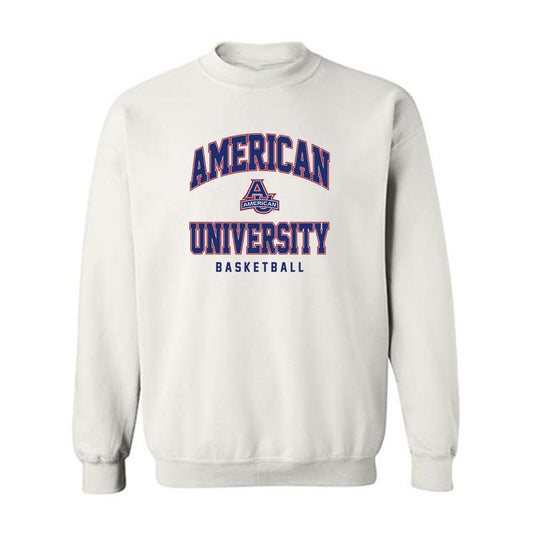 American - NCAA Men's Basketball : Eric Michaels - Crewneck Sweatshirt-0