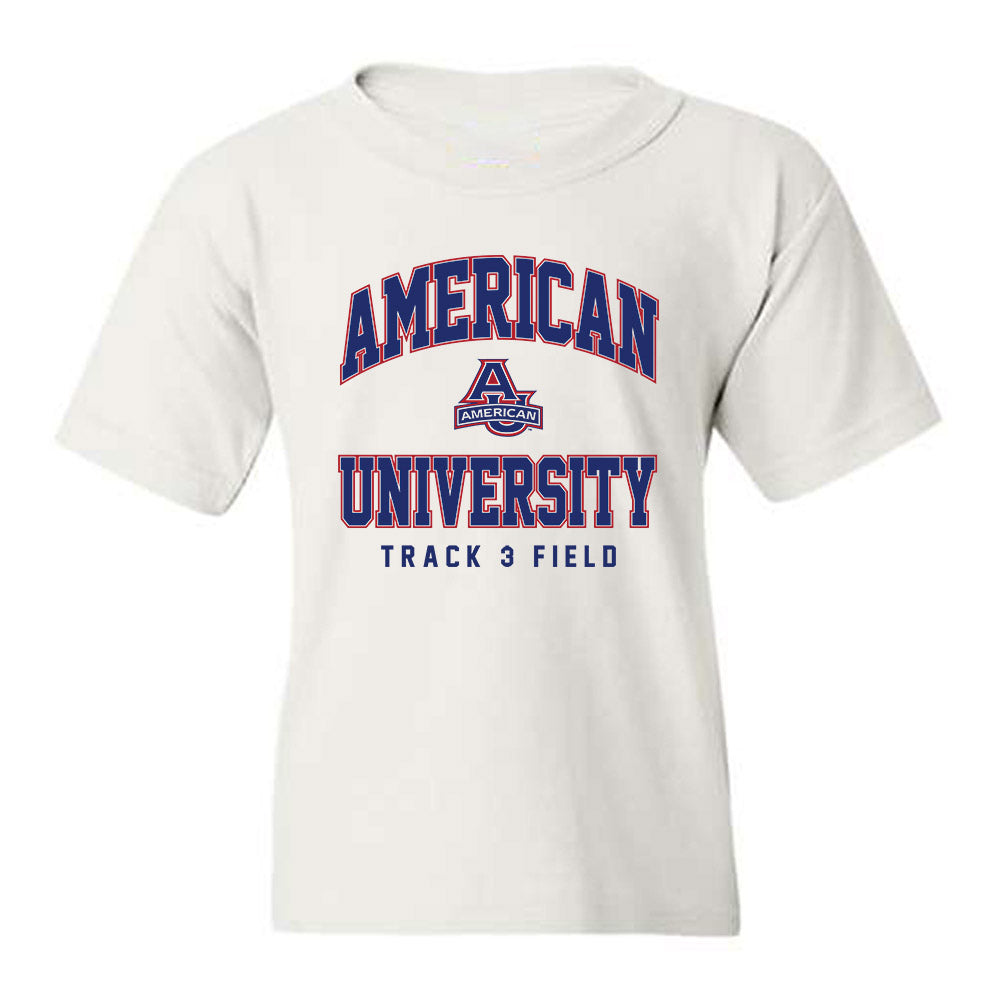 American - NCAA Men's Track & Field : Emilio Hooper-Erades - Youth T-Shirt-0