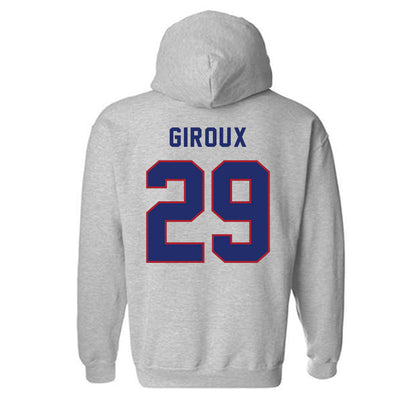 American - NCAA Women's Soccer : Alyssa Giroux - Classic Shersey Hooded Sweatshirt-1