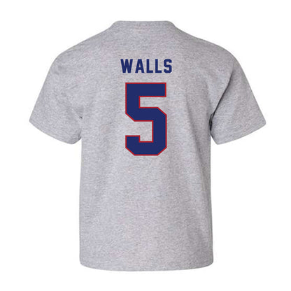 American - NCAA Women's Lacrosse : Jenna Walls - Classic Shersey Youth T-Shirt-1