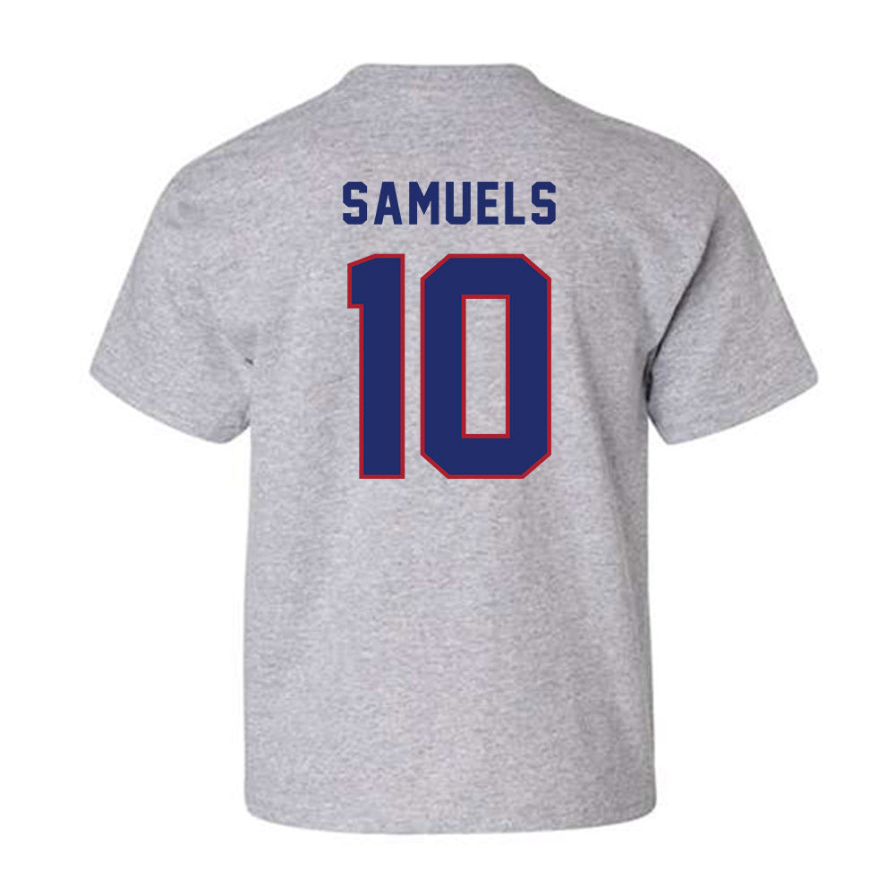 American - NCAA Men's Basketball : Adrian Samuels - Classic Shersey Youth T-Shirt-1