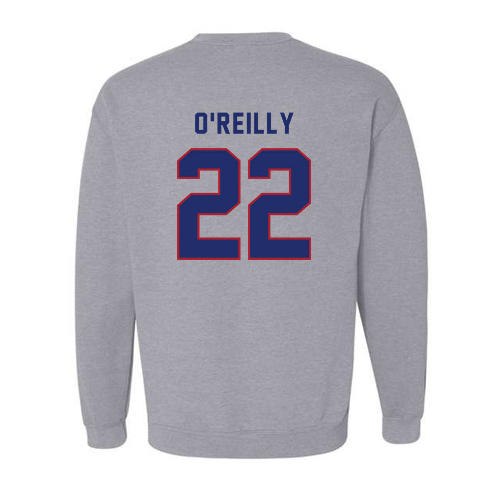 American - NCAA Men's Basketball : Shane O'Reilly - Classic Shersey Crewneck Sweatshirt-1
