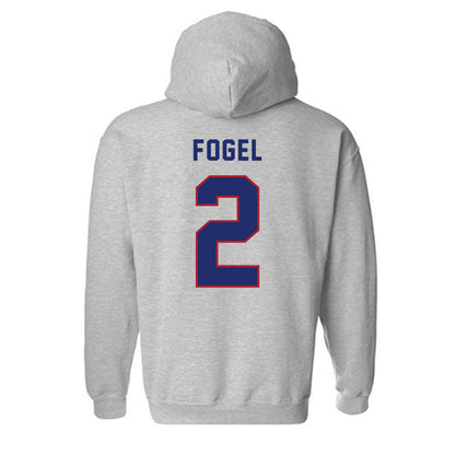 American - NCAA Men's Soccer : Jonah Fogel - Classic Shersey Hooded Sweatshirt-1