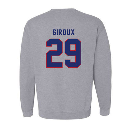 American - NCAA Women's Soccer : Alyssa Giroux - Classic Shersey Crewneck Sweatshirt-1