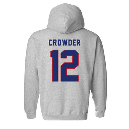 American - NCAA Women's Volleyball : Monyay Crowder - Classic Shersey Hooded Sweatshirt-1