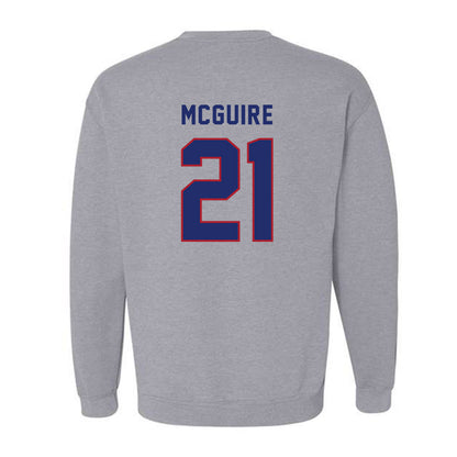 American - NCAA Women's Soccer : Jennifer McGuire - Classic Shersey Crewneck Sweatshirt-1
