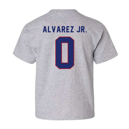 American - NCAA Men's Soccer : Juan Carlos Alvarez Jr. - Classic Shersey Youth T-Shirt-1