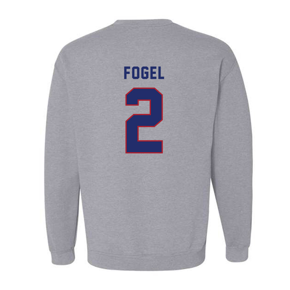 American - NCAA Men's Soccer : Jonah Fogel - Classic Shersey Crewneck Sweatshirt-1