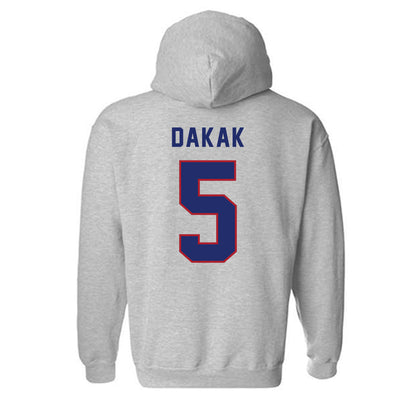 American - NCAA Women's Volleyball : Deniz Dakak - Classic Shersey Hooded Sweatshirt-1