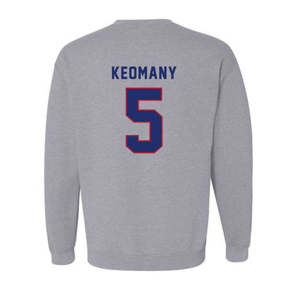 American - NCAA Men's Soccer : Kobe Keomany - Classic Shersey Crewneck Sweatshirt-1