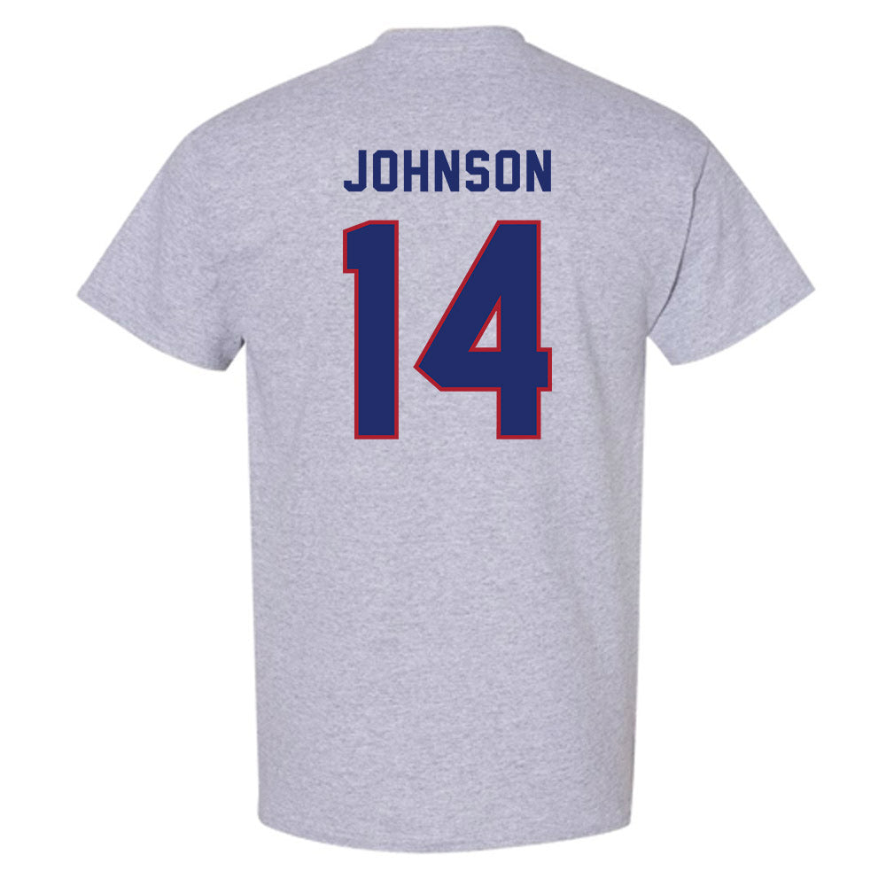 American - NCAA Women's Lacrosse : Rayah Johnson - Classic Shersey T-Shirt-1