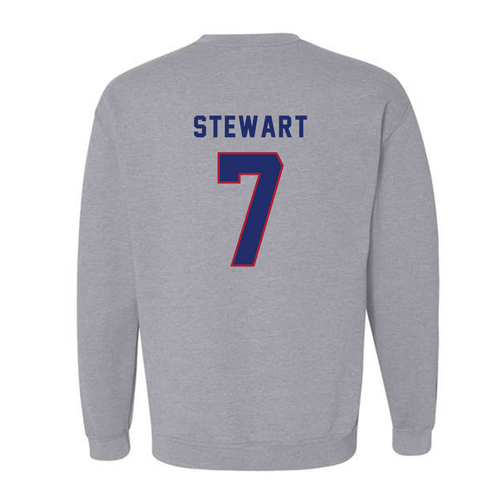 American - NCAA Women's Volleyball : Maddy Stewart - Classic Shersey Crewneck Sweatshirt-1