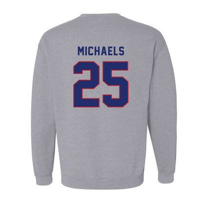 American - NCAA Men's Basketball : Eric Michaels - Classic Shersey Crewneck Sweatshirt-1