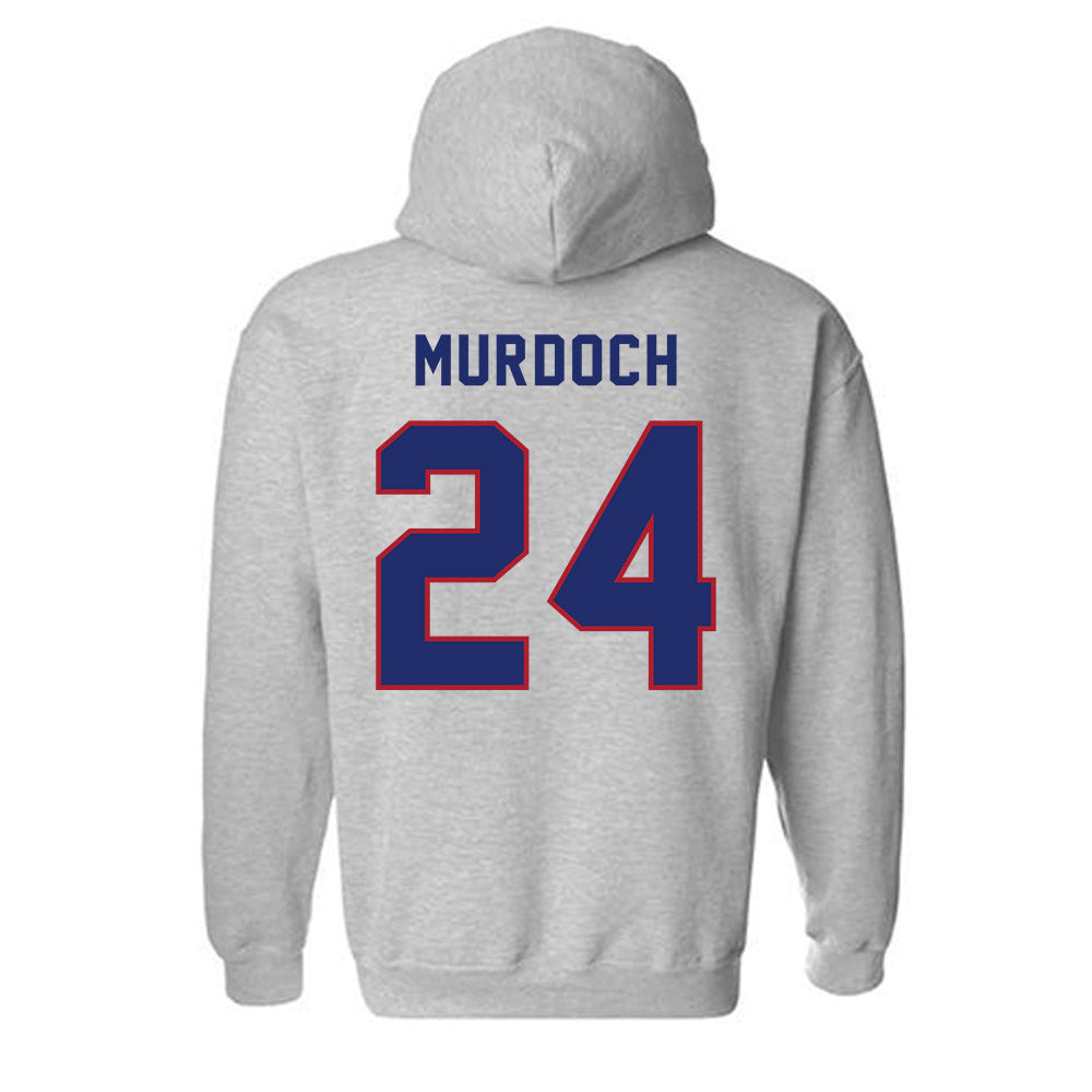 American - NCAA Women's Lacrosse : Reagan Murdoch - Classic Shersey Hooded Sweatshirt-1