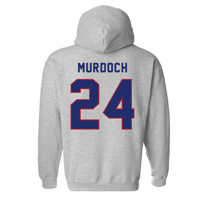 American - NCAA Women's Lacrosse : Reagan Murdoch - Classic Shersey Hooded Sweatshirt-1