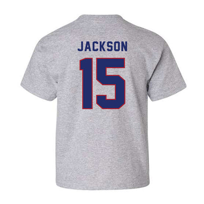 American - NCAA Women's Lacrosse : Annabelle Jackson - Classic Shersey Youth T-Shirt-1