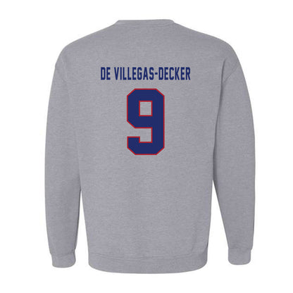American - NCAA Women's Soccer : Mia De Villegas-Decker - Classic Shersey Crewneck Sweatshirt-1