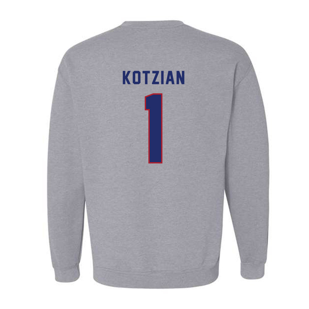 American - NCAA Women's Lacrosse : Adria Kotzian - Classic Shersey Crewneck Sweatshirt-1