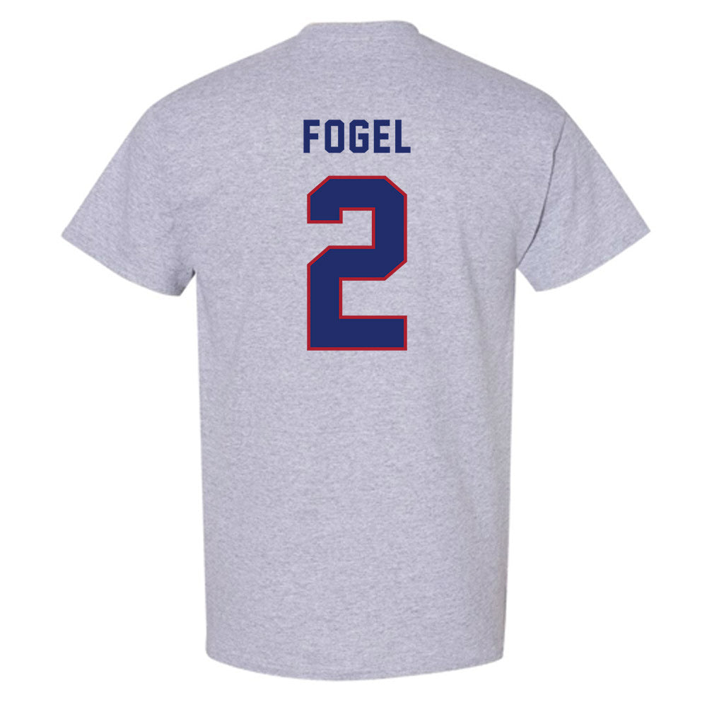 American - NCAA Men's Soccer : Jonah Fogel - Classic Shersey T-Shirt-1