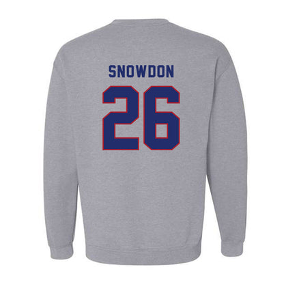 American - NCAA Men's Soccer : Oliver Snowdon - Classic Shersey Crewneck Sweatshirt-1