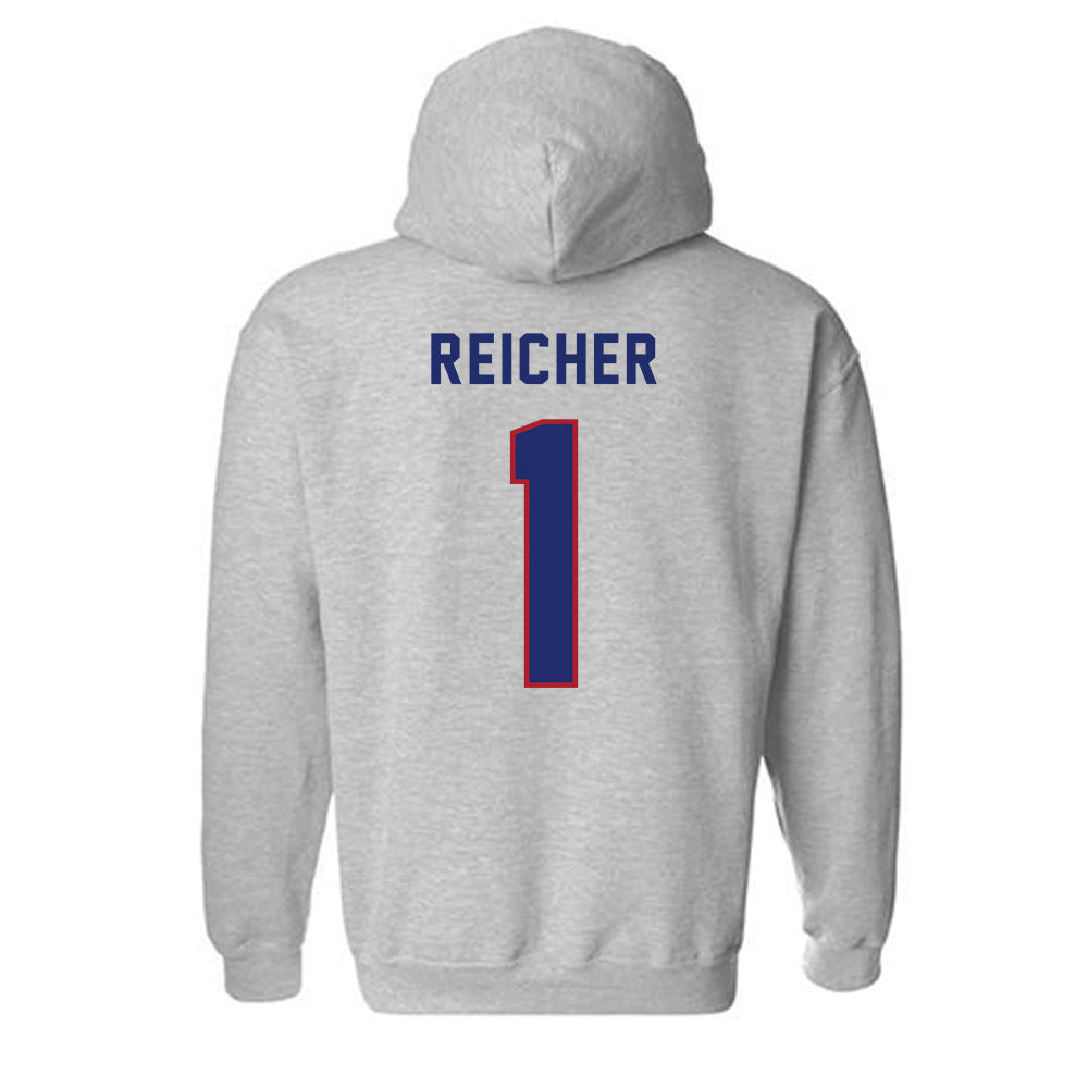 American - NCAA Women's Field Hockey : Jordan Reicher - Classic Shersey Hooded Sweatshirt-1