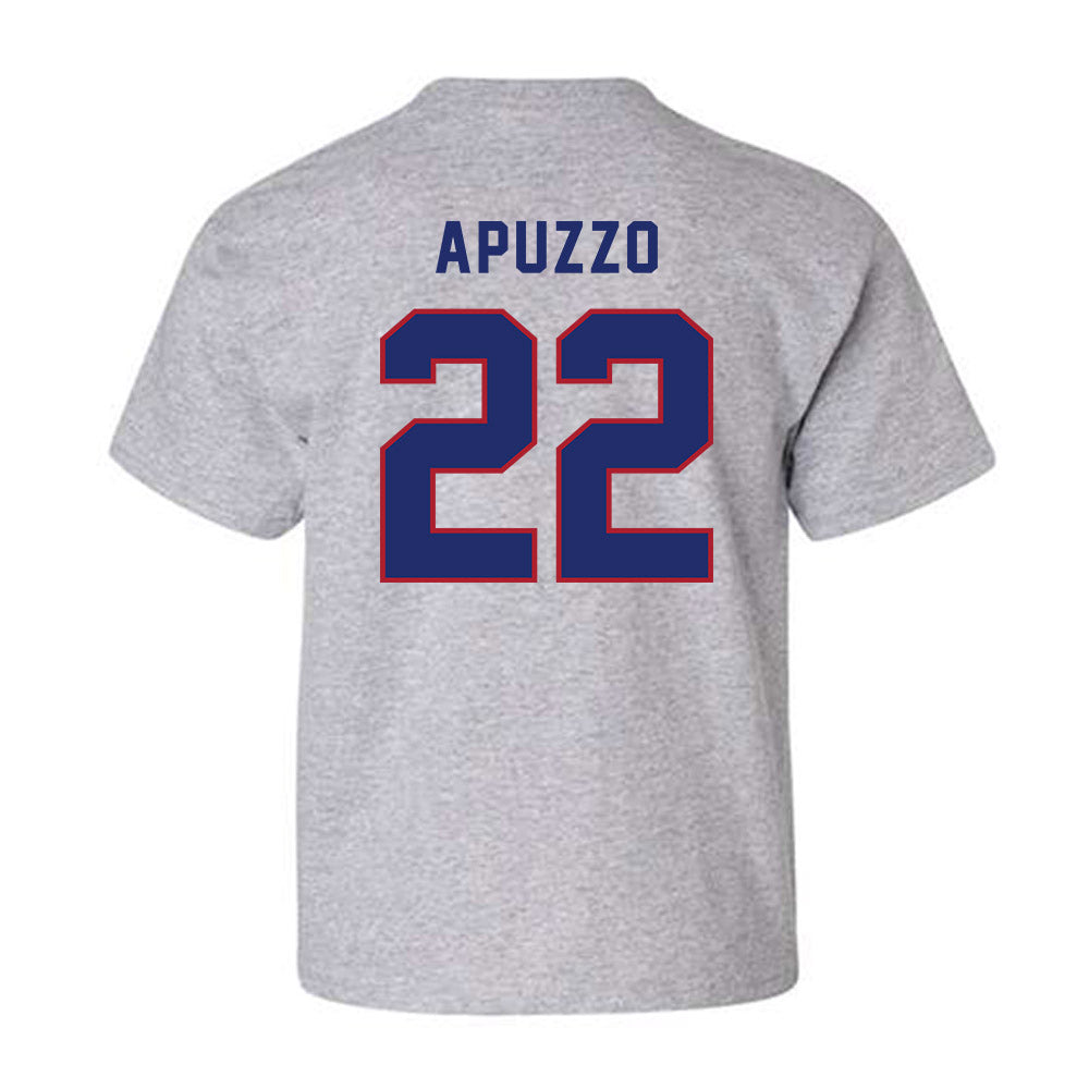 American - NCAA Women's Lacrosse : Alyssa Apuzzo - Classic Shersey Youth T-Shirt-1
