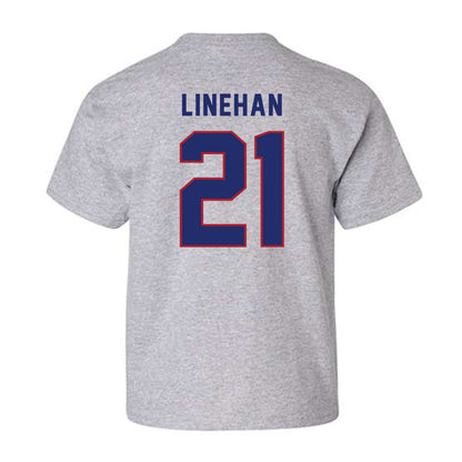 American - NCAA Women's Lacrosse : Kellie Linehan - Classic Shersey Youth T-Shirt-1