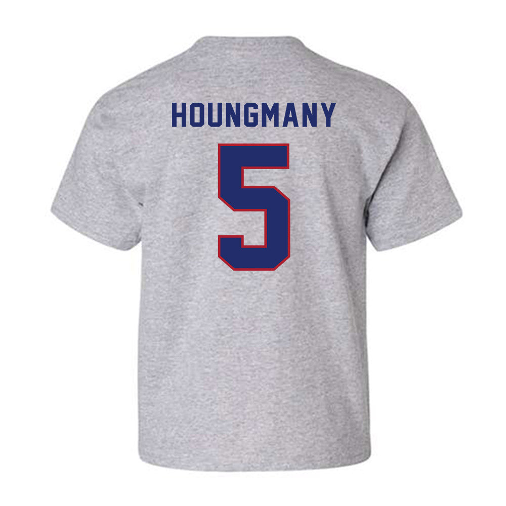 American - NCAA Women's Soccer : Lily Houngmany - Classic Shersey Youth T-Shirt-1
