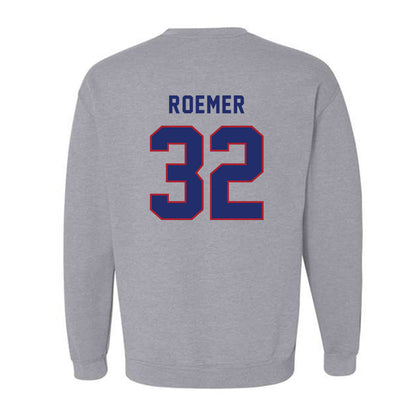 American - NCAA Women's Soccer : Addison Roemer - Classic Shersey Crewneck Sweatshirt-1
