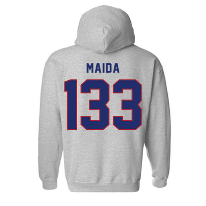 American - NCAA Wrestling : Jack Maida - Classic Shersey Hooded Sweatshirt-1