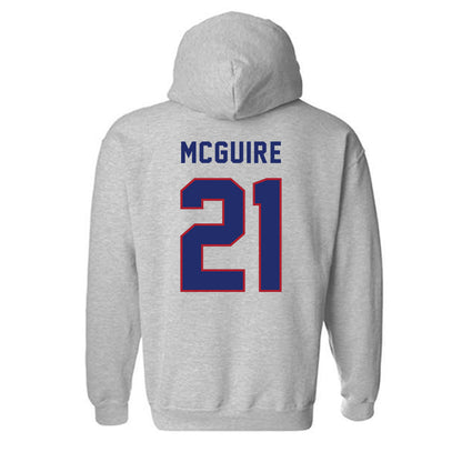 American - NCAA Women's Soccer : Jennifer McGuire - Classic Shersey Hooded Sweatshirt-1