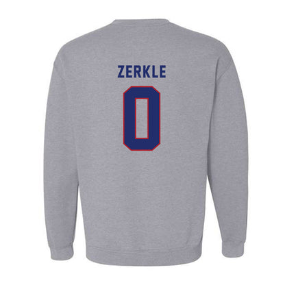American - NCAA Women's Soccer : Addison Zerkle - Classic Shersey Crewneck Sweatshirt-1