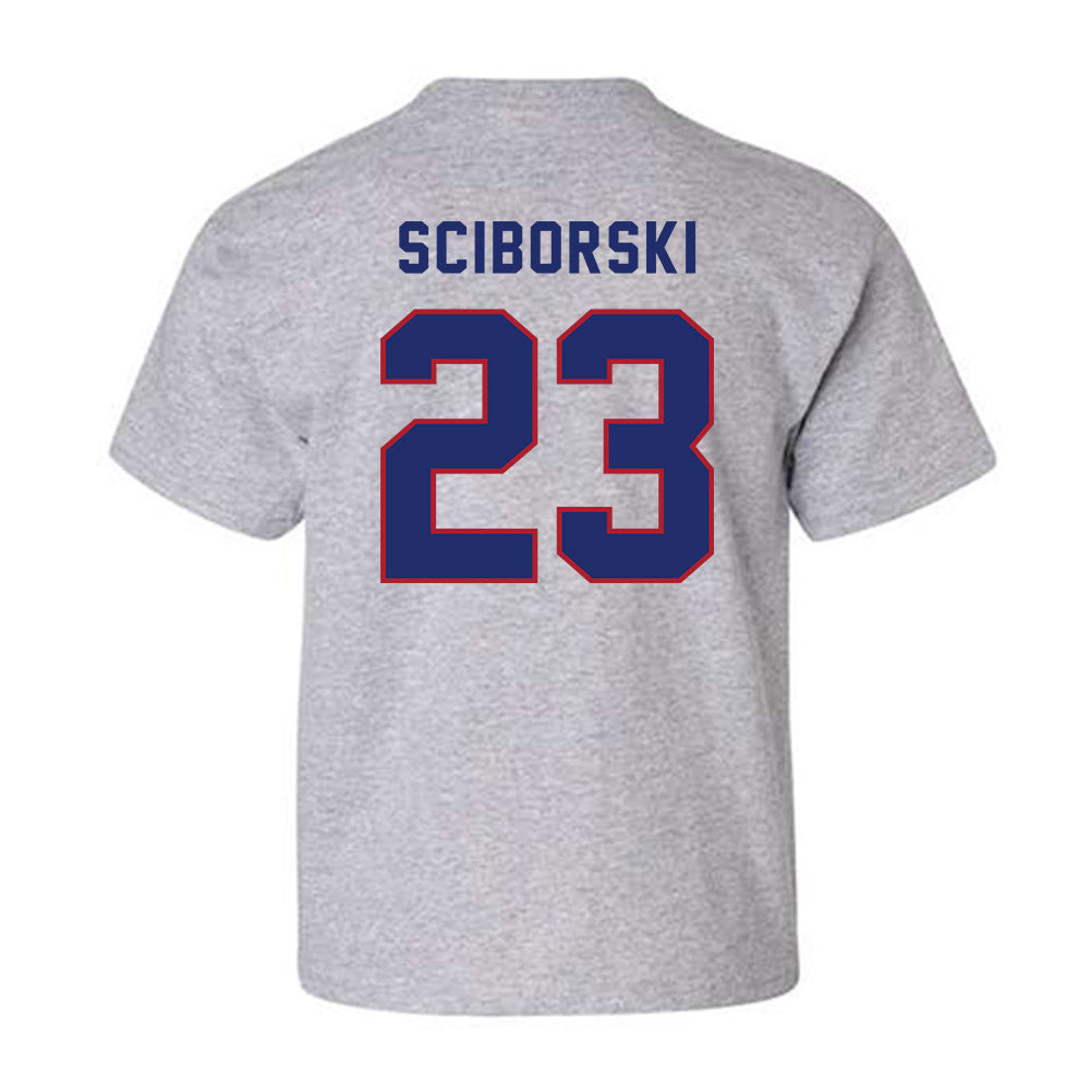 American - NCAA Women's Volleyball : Carly Sciborski - Classic Shersey Youth T-Shirt-1