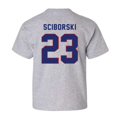 American - NCAA Women's Volleyball : Carly Sciborski - Classic Shersey Youth T-Shirt-1