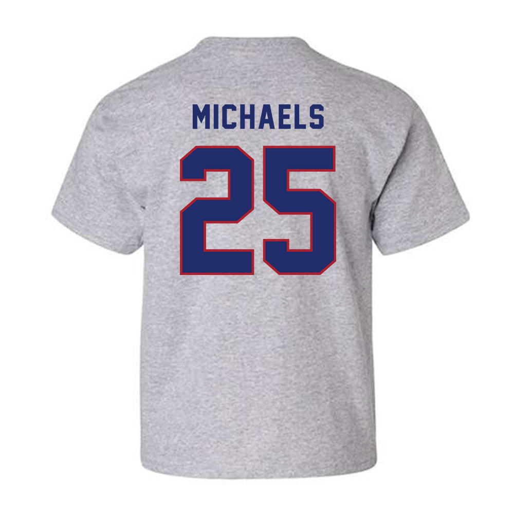 American - NCAA Men's Basketball : Eric Michaels - Classic Shersey Youth T-Shirt-1