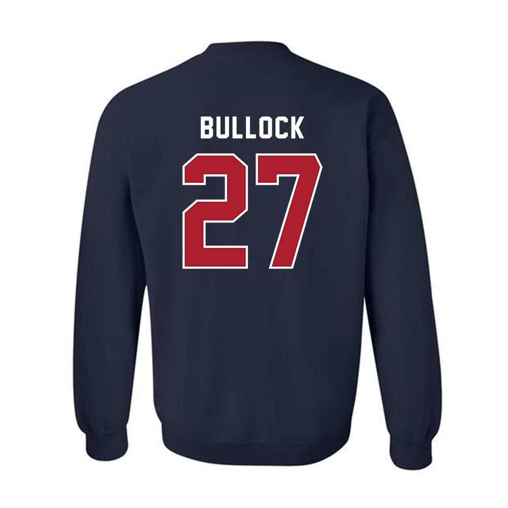American - NCAA Women's Soccer : Lauren Bullock - Crewneck Sweatshirt-1