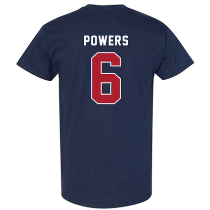 American - NCAA Women's Lacrosse : Aine Powers - T-Shirt-1