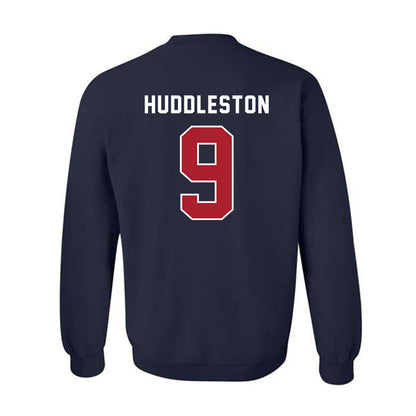 American - NCAA Women's Field Hockey : Ashley Huddleston - Crewneck Sweatshirt-1