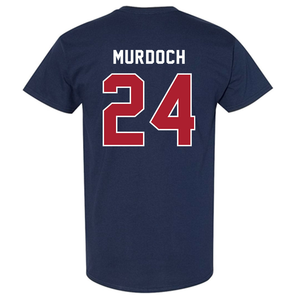 American - NCAA Women's Lacrosse : Reagan Murdoch - T-Shirt-1