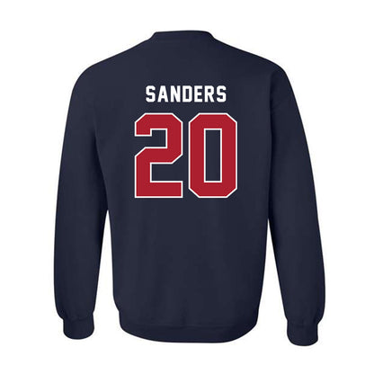 American - NCAA Women's Soccer : Lauren Sanders - Crewneck Sweatshirt-1