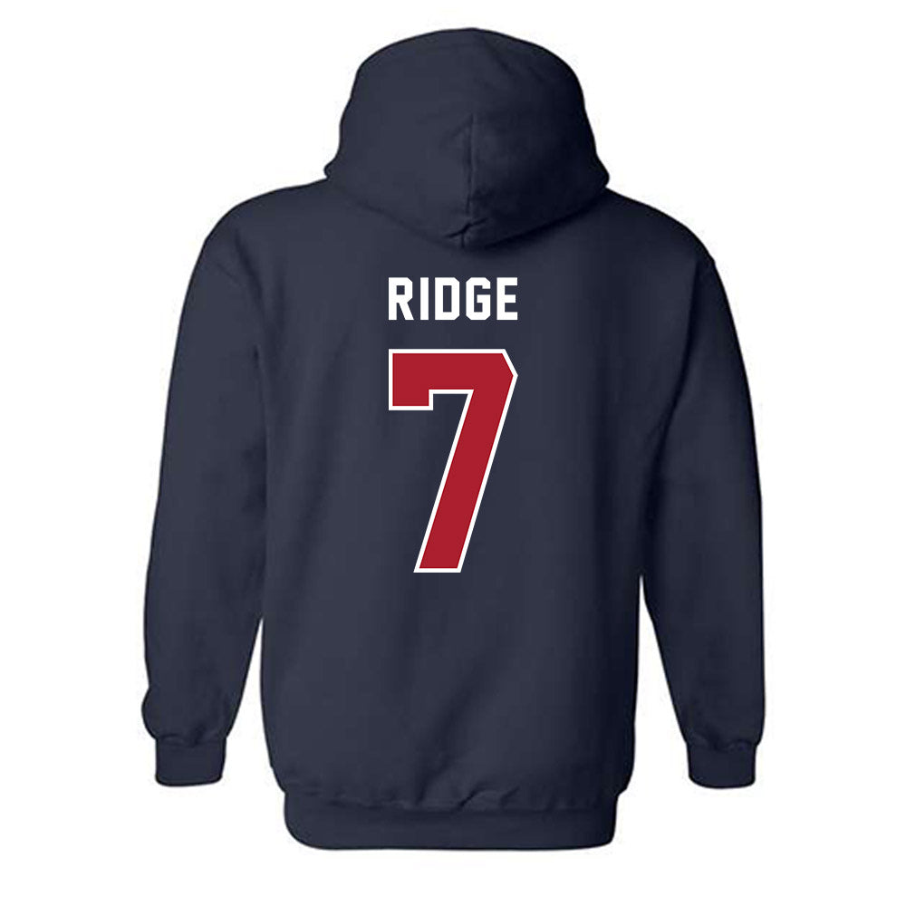 American - NCAA Women's Field Hockey : Elle Ridge - Hooded Sweatshirt-1