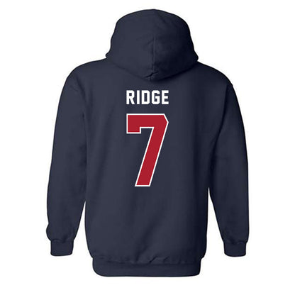 American - NCAA Women's Field Hockey : Elle Ridge - Hooded Sweatshirt-1