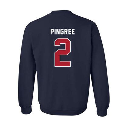 American - NCAA Women's Basketball : Ellie Pingree - Crewneck Sweatshirt-1